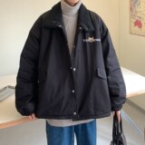 港风冬装羊羔毛加厚情侣棉衣工装外套H697P118控148女类，女装棉衣/棉服，电商A341