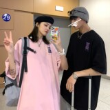 情侣装夏装反光熊情侣短袖T恤圆领大码上衣半袖H615P35女类，女装T恤，电商A341