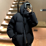 主推中性冬装美式加厚情侣连帽羽绒棉服外套面包服男女H910P138，男装棉衣，电商A341