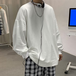 2022情侣装 中性满天星宽松闪光情侣卫衣外套男 H546 P38 男类图片