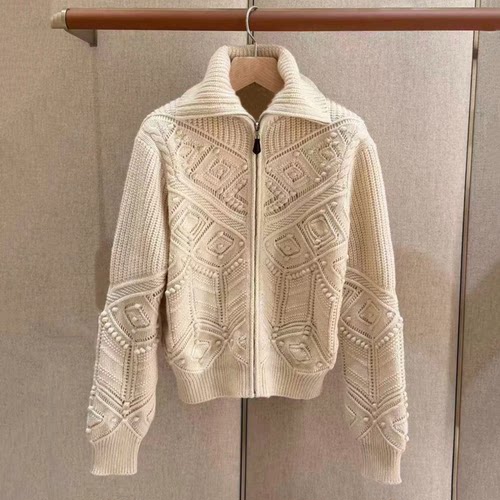 法式小香风通勤休闲百搭针织外套