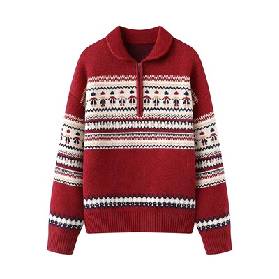 温柔风减龄高级感软糯舒适针织衫