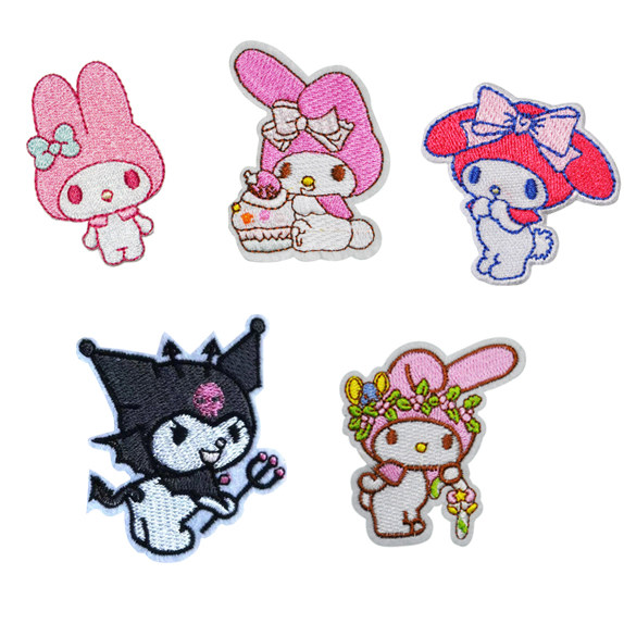 萌物库洛米卡通迪士尼衣服装饰贴布贴花全刺绣美乐蒂蛋糕热熔胶,居家布艺,布贴,淘宝优惠券,粉丝福利购,淘宝优惠卷