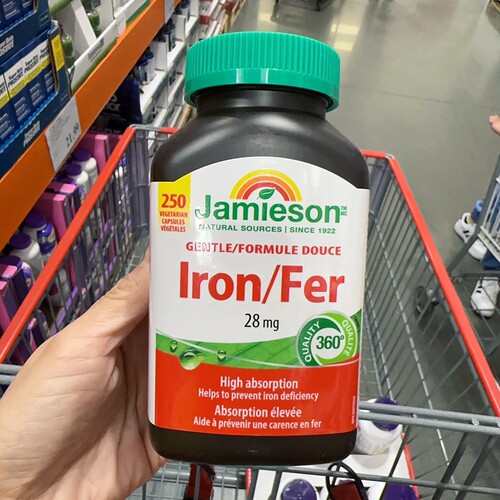 加拿大健美生jamieson铁Iron