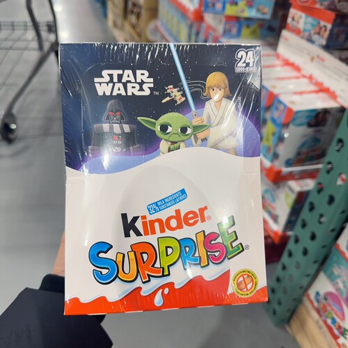 加拿大直邮 kinder健达奇趣蛋巧克力经典锡纸玩具蛋3岁+