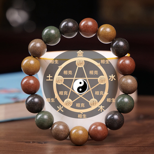 中药天然手串五行合香珠108男女自制手持念珠手工古法珠情绪稳定