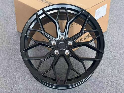 I适配宝马X6M改装WF XHE深凹锻造轮毂定制21 22寸轮圈X6G06 X5