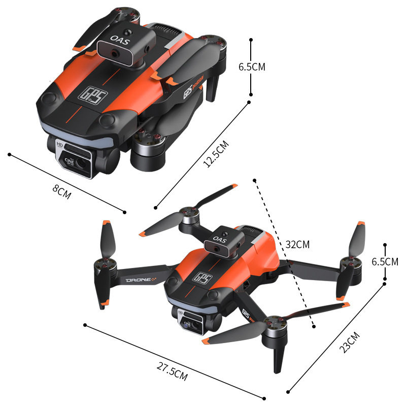 JJRC X26 전문 브러시리스 항공 사진 드론 접이식 8K 항공 사진 GPS 집으로 돌아가는 장애물 회피 원격 제어 4축 비행