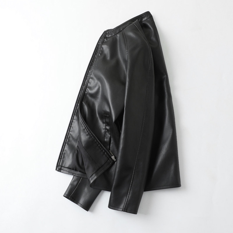 皮衣男士外套春秋季欧美风棒球领机车服PU皮夹克男皮衣PY6805P65,男装夹克,星座1410（原1902A）