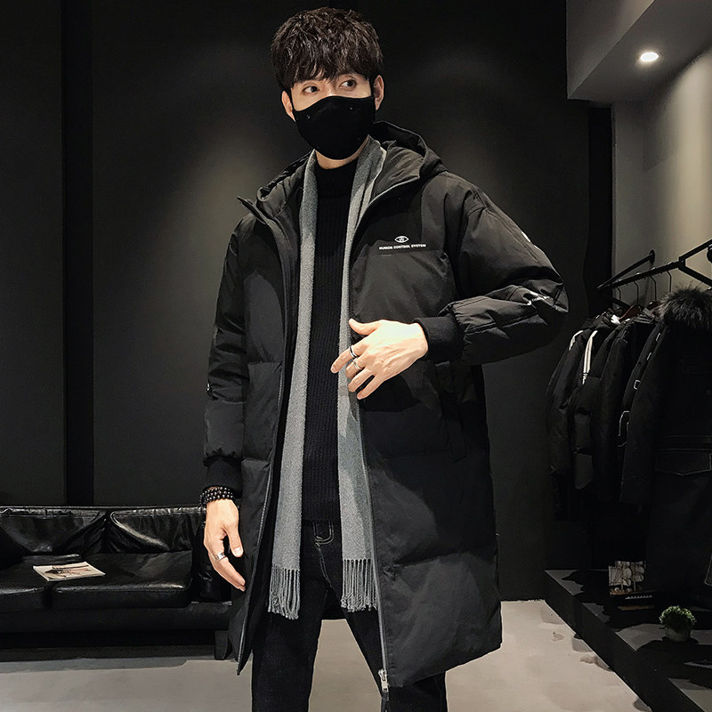 BLLZ室内模特爆款羽绒服男士中长款工装韩版潮牌加厚外套930-P200,男装羽绒服,星座1410（原1902A）