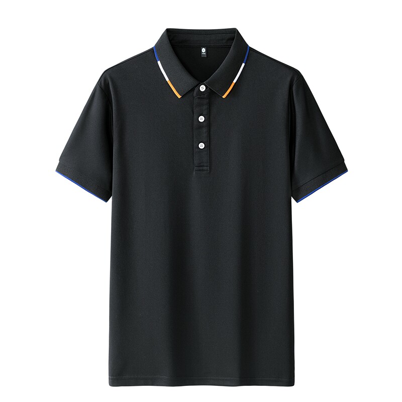 新款男士POLO衫春夏季纯色简约公版上衣商务短袖T恤衫 PL3384P25图片