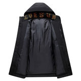 羽绒服男中长款加厚2021新款潮牌外套青少年冬季工装YR9845，男装羽绒服，星座1410（原1902A）