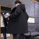 新款男士中长款羽绒服冬装外套男加厚户外防寒羽绒服YR2086-P120，男装羽绒服，星座1410（原1902A）