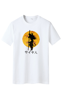 夏季男士短袖t恤潮流潮牌宽松纯棉衣服2024新DT4203-七龙珠-P15图片