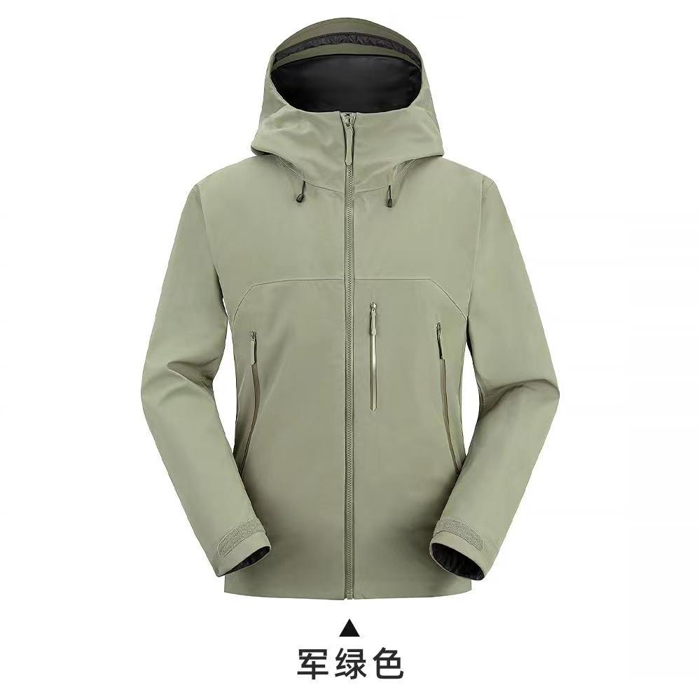 冬季新款冲锋衣潮流百搭连帽户外防风防水登山外套CF6684P250,男装夹克,星座1410（原1902A）