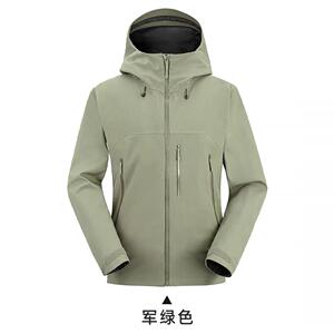 冬季新款冲锋衣潮流百搭连帽户外防风防水登山外套CF6684P250图片