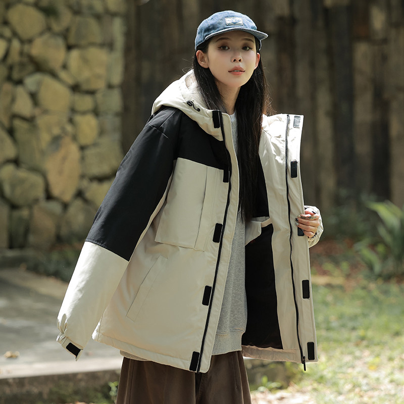 冬季90%绒情侣户外休闲运动加厚防寒保暖连帽羽绒服YR2326P220,男装羽绒服,星座1410（原1902A）