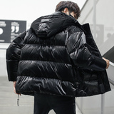BLLZ外景模特爆款羽绒服男短款工装男士韩版潮牌加厚外套938-P300，男装羽绒服，星座1410（原1902A）