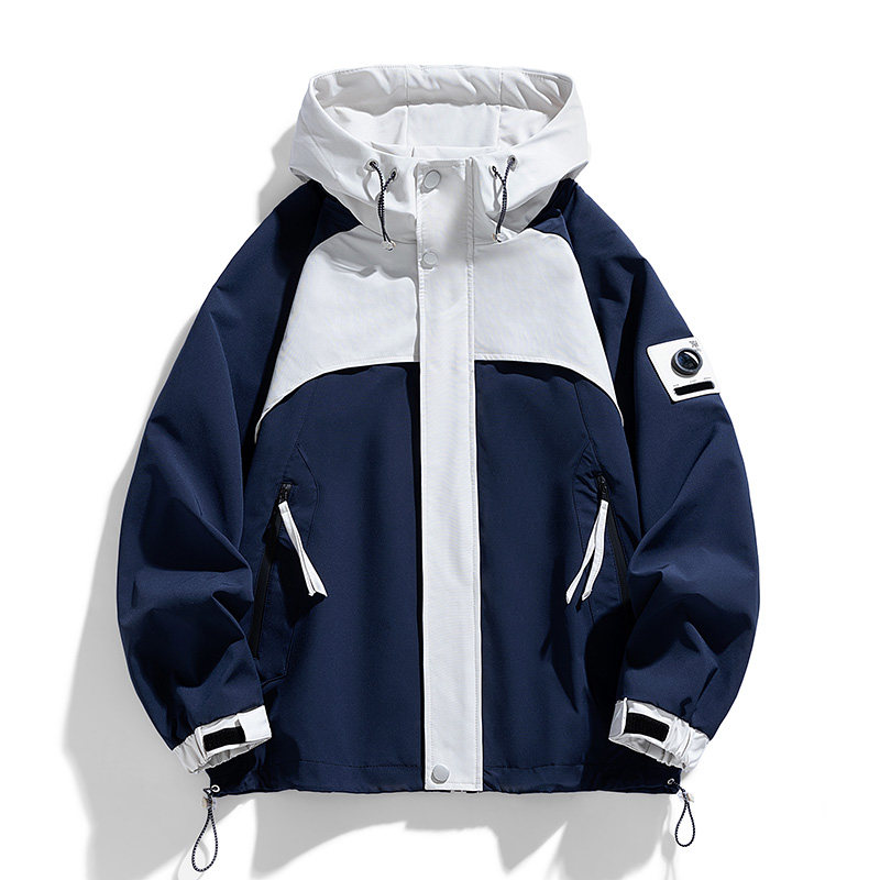 春秋季男女情侣冲锋衣滑雪夹克户外运动防风登山服外套 JK6812P70图片