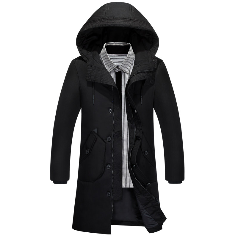 白鸭绒羽绒服男冬季韩版男士加厚中长款冬装衣服青年外套YR65P95,男装羽绒服,星座1410（原1902A）