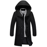 白鸭绒羽绒服男冬季韩版男士加厚中长款冬装衣服青年外套YR65P95，男装羽绒服，星座1410（原1902A）