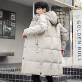 2022中长款羽绒服冬季加厚男士外套潮流修身百搭青年YR931P135，男装羽绒服，星座1410（原1902A）