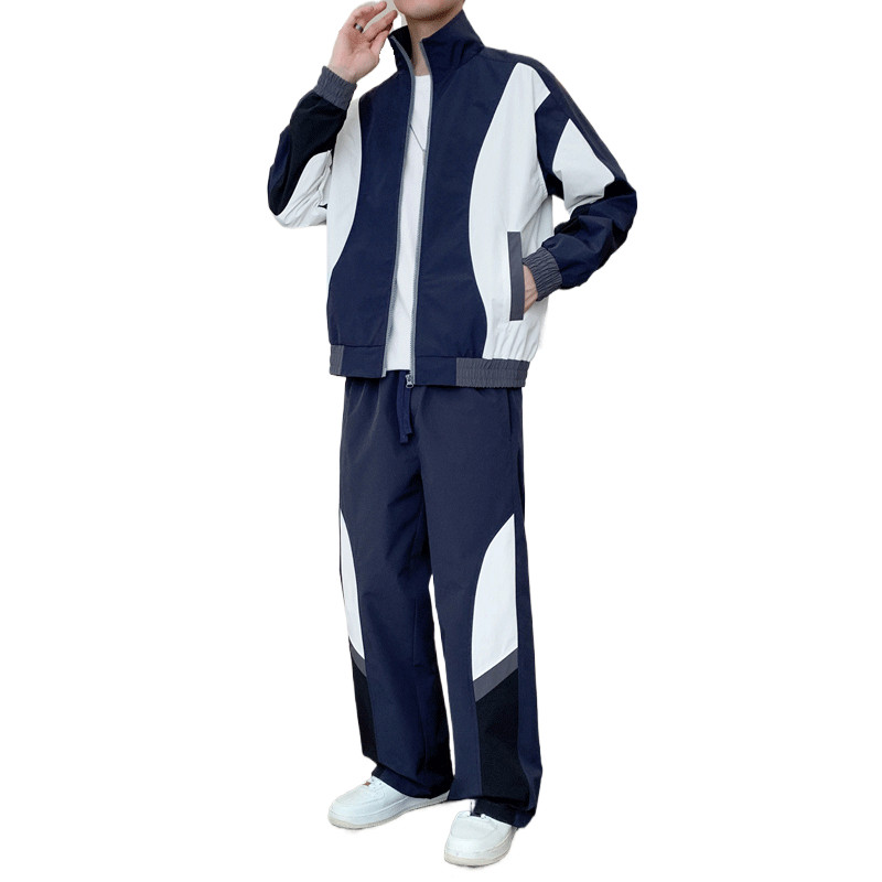 春秋季新款套装男女休闲防水拼接休闲套装TZ571P98,女装套装/套裙,星座1410（原1902A）