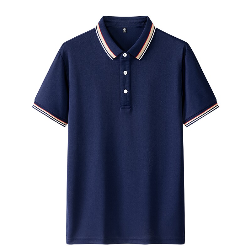 新款男士POLO衫春夏季纯色简约公版上衣商务短袖T恤衫PL3383P25,男装Polo衫,星座1410（原1902A）