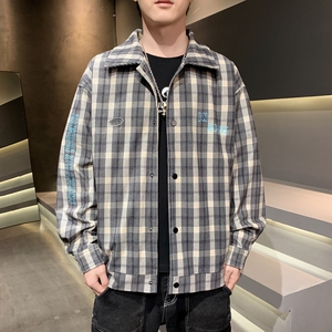 春秋季新款男士夹克男女同款棒球服情侣外套女夹克外套 JK252P90图片
