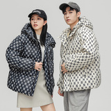 冬季新款羽绒服同款联名二开潮流时尚加厚抗寒上衣外套YR1301P110，男装羽绒服，星座1410（原1902A）