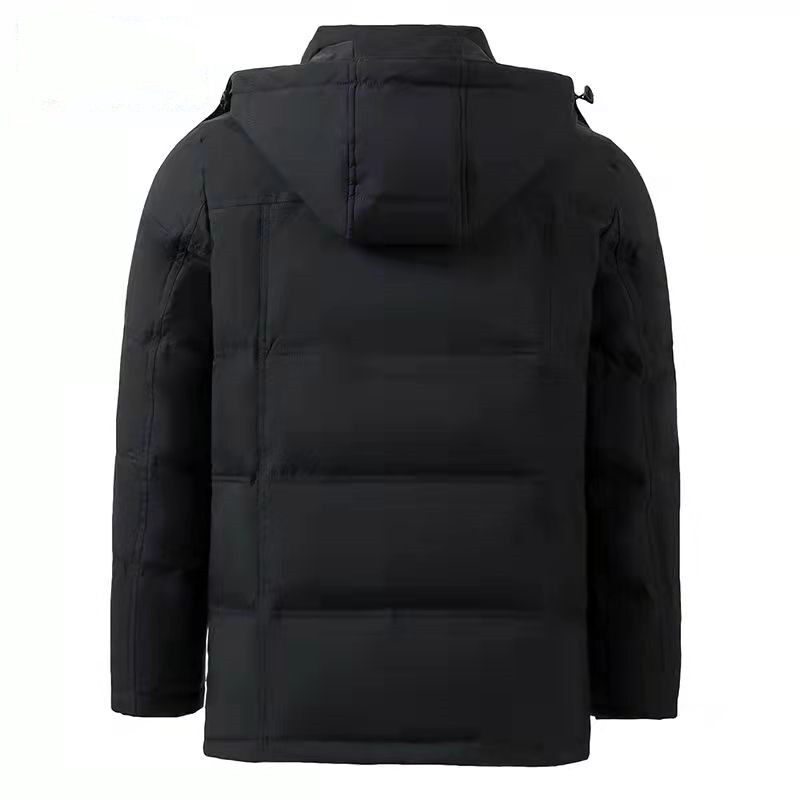 中老年羽绒服男士短款加厚保暖大码中年爸爸冬装外套YR618P150,男装羽绒服,星座1410（原1902A）