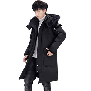 冬季男士加厚羽绒服 情侣款大毛领户外工装外套羽绒服 YR896-P120图片