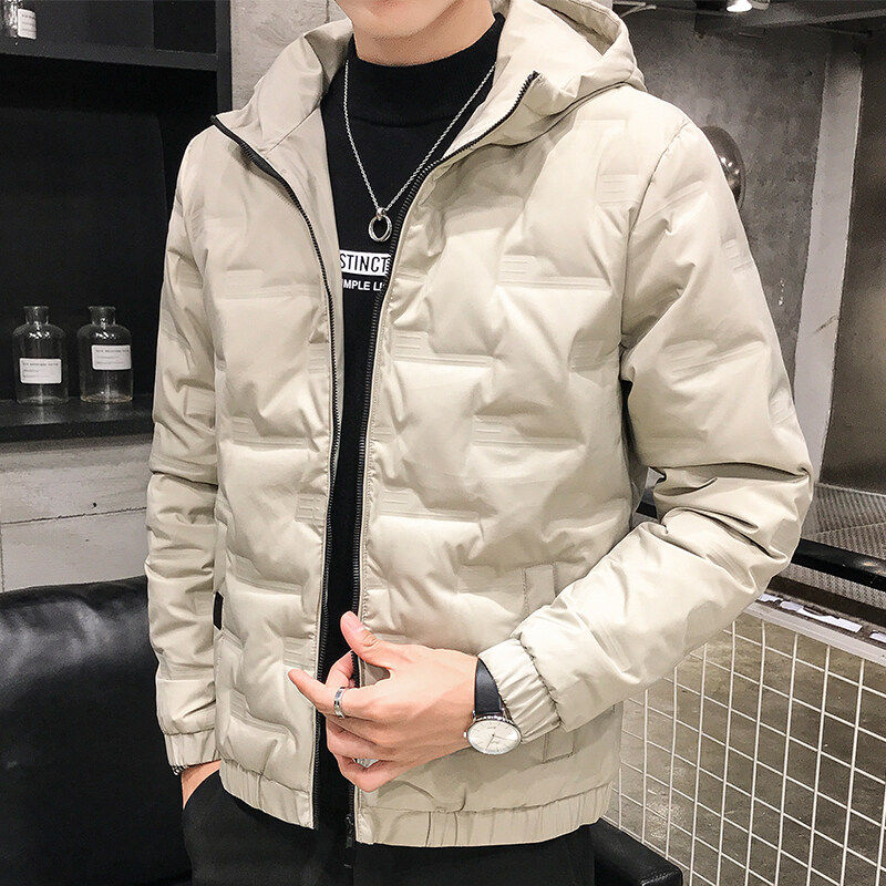 冬季新品加厚连帽羽绒服男士短款青年白鸭绒保暖休闲外套2021P85,男装羽绒服,星座1410（原1902A）