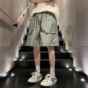 2026新休闲裤男女同款夏季潮流机能工装风系列五分裤短裤DK603P38图片