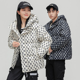 冬季新款羽绒服同款联名二开潮流时尚加厚抗寒上衣外套YR1301P110，男装羽绒服，星座1410（原1902A）