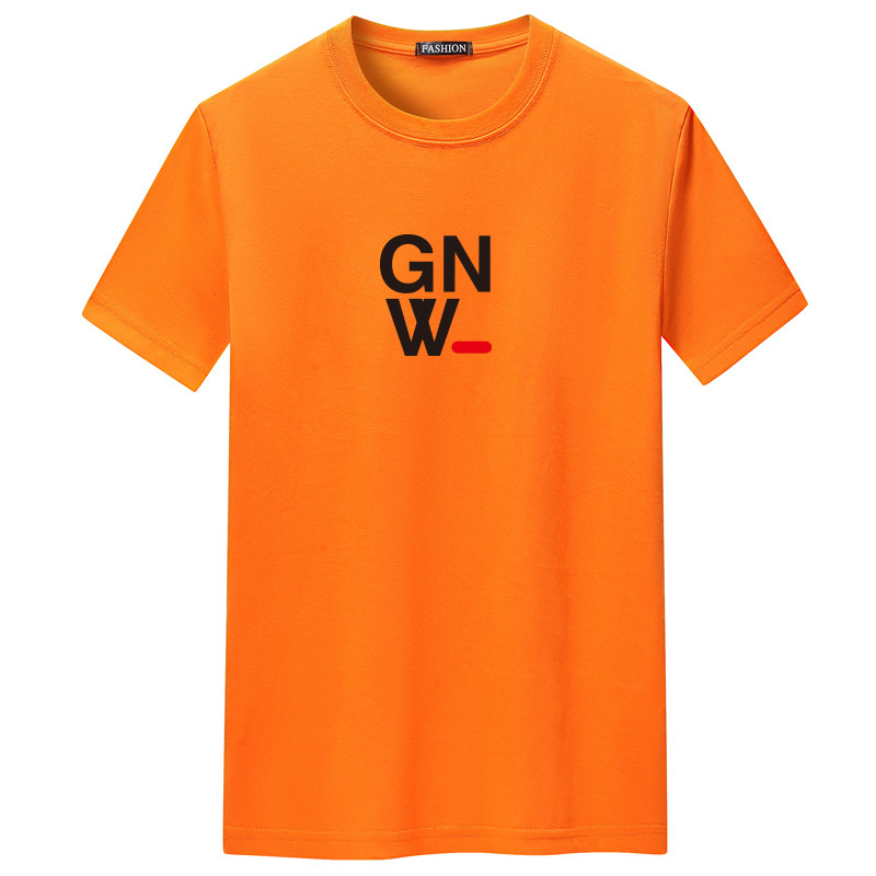 夏季男士短袖t恤潮CVC60%棉宽松衣服新款男DT3748-GNW图片