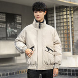 2022短款羽绒服冬季潮流加厚立领男士羽绒服男户外防寒服YR932P95，男装羽绒服，星座1410（原1902A）