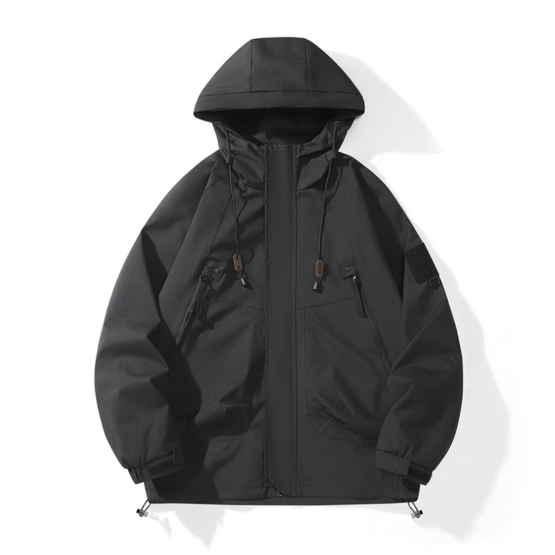 春秋户外运动冲锋衣薄男女情侣防水防风滑雪登山服工装夹克J90P35,男装夹克,星座1410（原1902A）