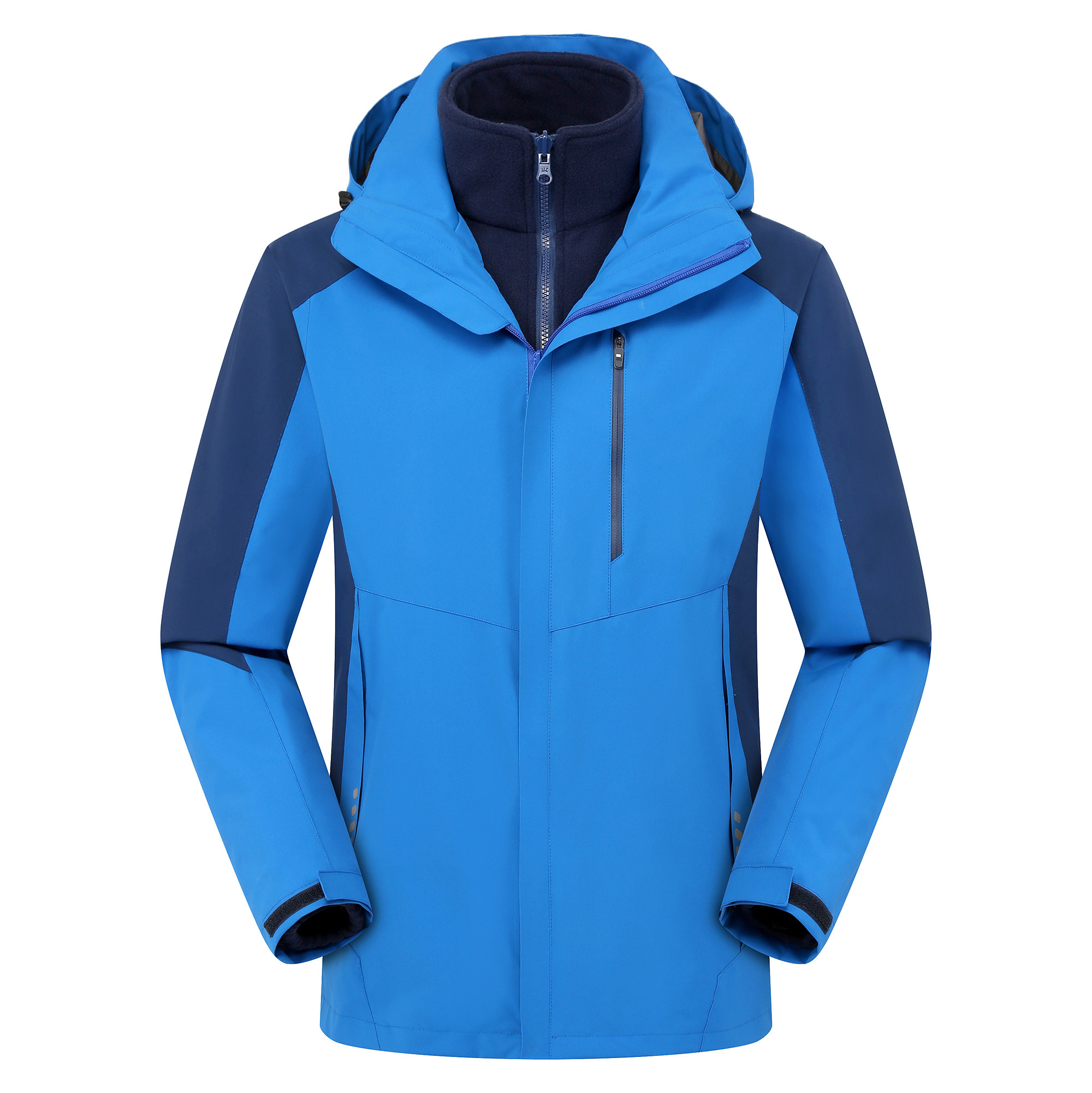 冲锋衣潮牌三合一情侣登山服防风防水户外运动休闲外套CF909P130,男装夹克,星座1410（原1902A）