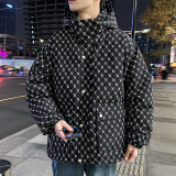 2026男士羽绒服潮流宽松大码情侣上衣短款外套90%白鸭绒YR027P90，男装羽绒服，星座1410（原1902A）