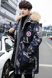 2021冬装加厚外衣风60%白鸭绒羽绒服户外防寒服外套上衣YR81-P150图片