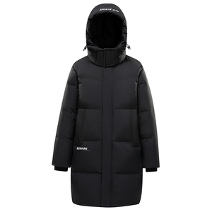 5808冬季情侣装羽绒服男女同款过膝加厚保暖中长款外套 YR026P240图片
