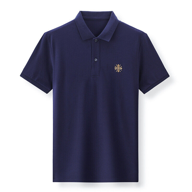 夏季纯棉短袖刺绣polo衫男士中青年翻领T恤半袖体恤男装PL8863P28,男装T恤,星座1410（原1902A）