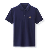 夏季纯棉短袖刺绣polo衫男士中青年翻领T恤半袖体恤男装PL8863P28，男装T恤，星座1410（原1902A）