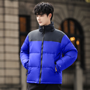 新款 潮流连帽外套冬季 加厚保暖YR8802P75 冬季 2023羽绒服男短款