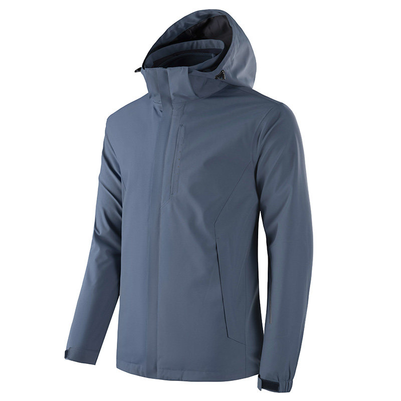 户外秋冬男女冲锋衣三合一可拆卸两件套热封厚登山服 CF23918P165图片