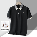 夏季男士短袖T恤全棉薄款商务翻领男装polo衫男款PL165P35，男装Polo衫，星座1410（原1902A）