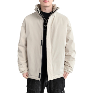 M-8X棉衣外套冬季纯色男女加厚大码棉服情侣棉袄胖子棉衣MY997P65图片