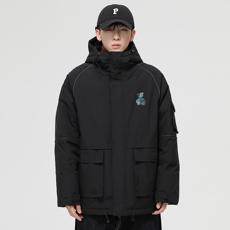 90%标2022白鸭绒羽绒服冬季韩版加厚外套中长款羽绒服YR113P160,男装羽绒服,星座1410（原1902A）