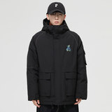 90%标2022白鸭绒羽绒服冬季韩版加厚外套中长款羽绒服YR113P160，男装羽绒服，星座1410（原1902A）